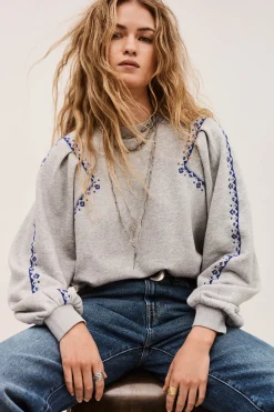 MESTA sweat brodé