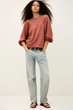 MESTA sweat brodé