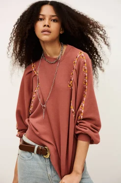 MESTA sweat brodé
