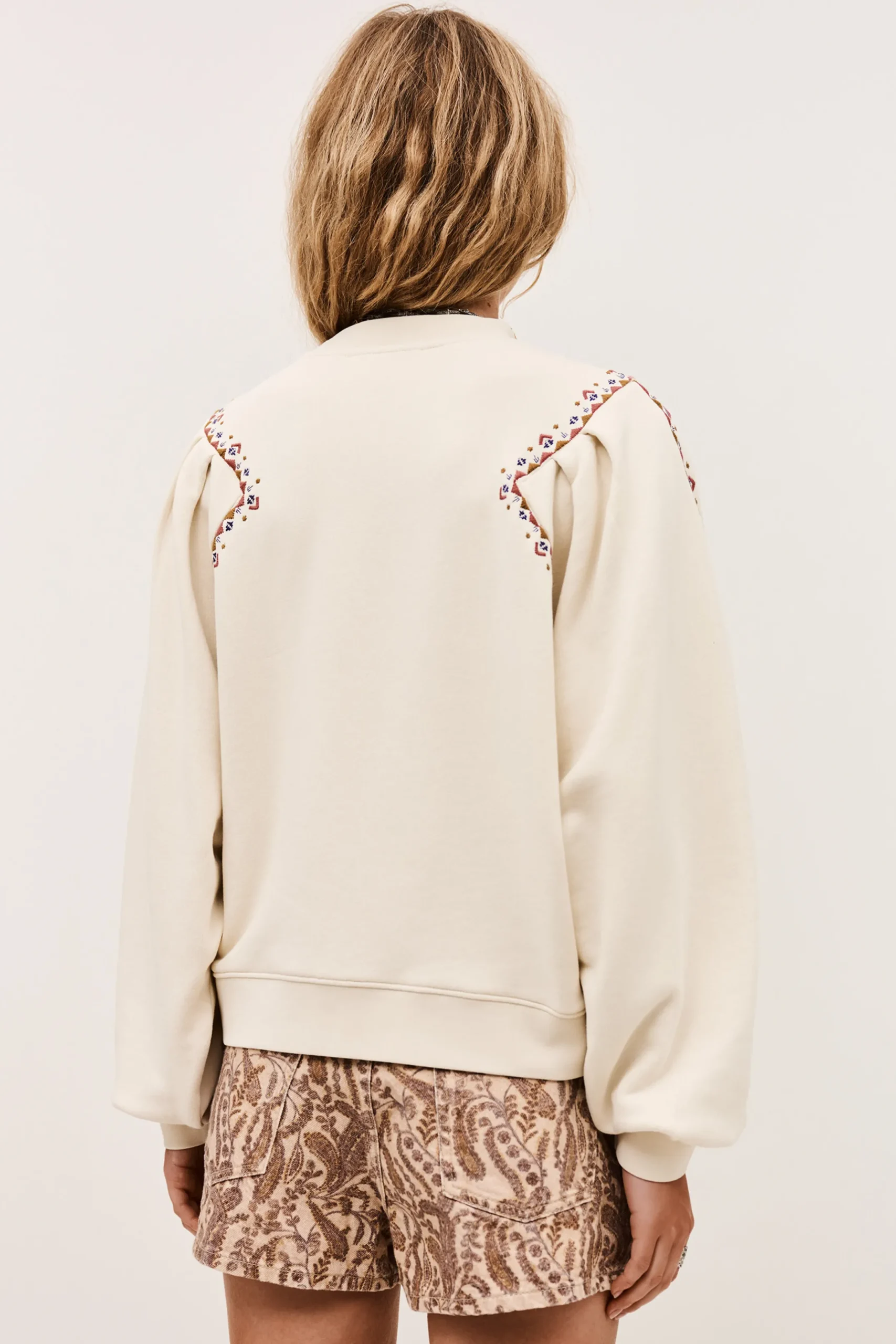 MESTA sweat brodé