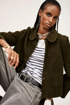 MILAS veste coupe droite
