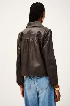 MILOS veste col claudine