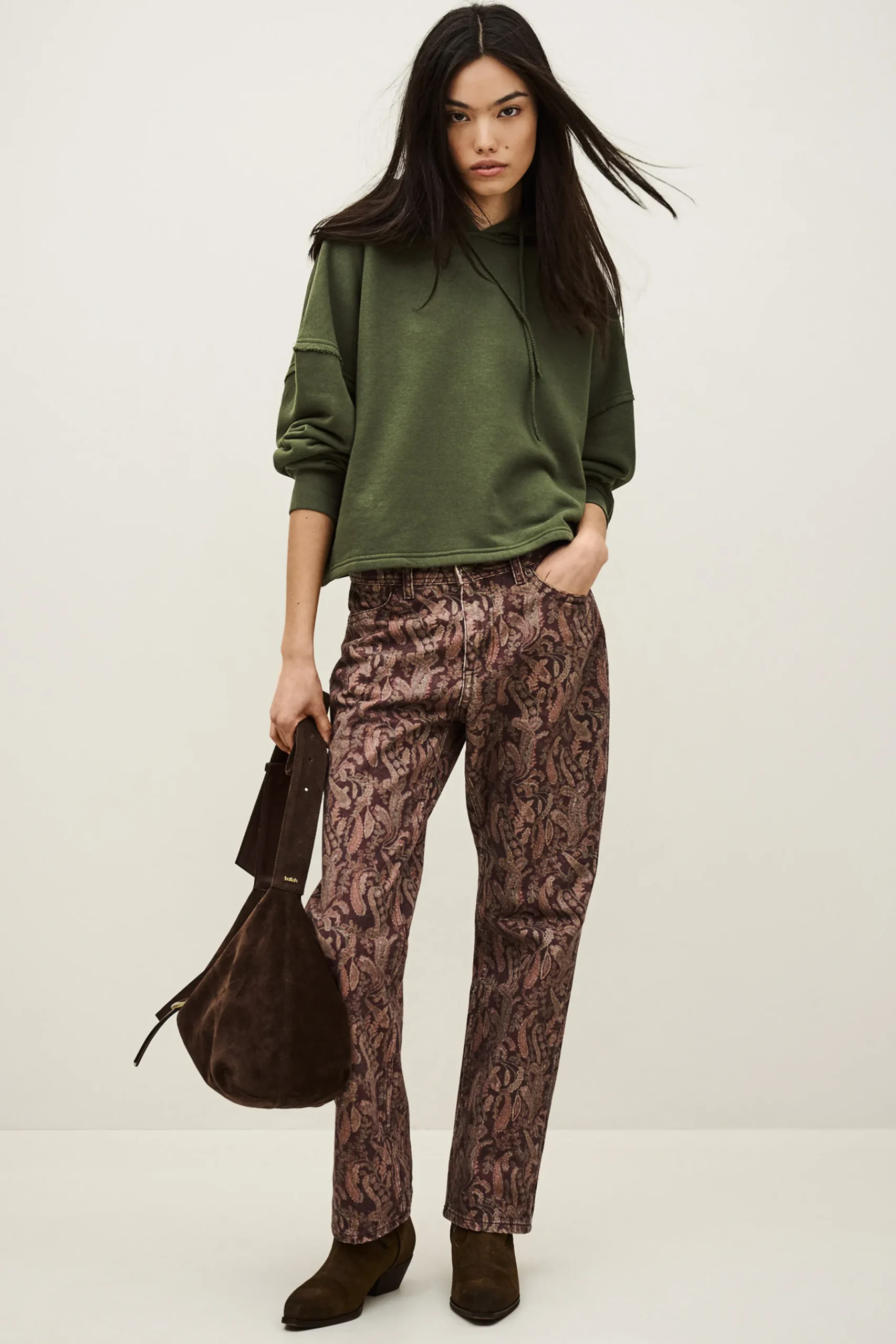 MOBY sweat-shirt capuche loose