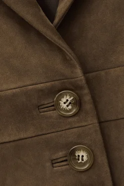 MORFEO veste cuir velours