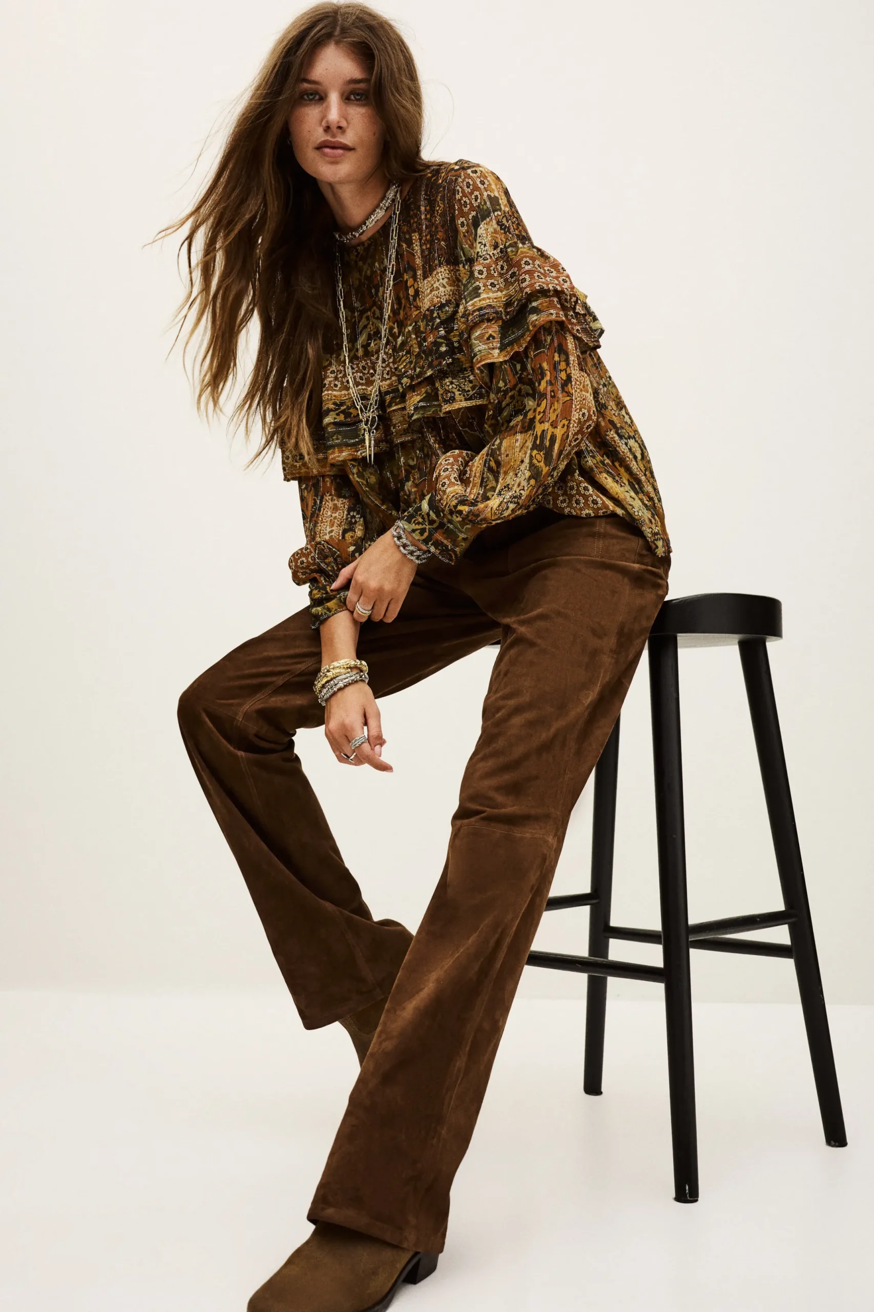 MOSSI pantalon large