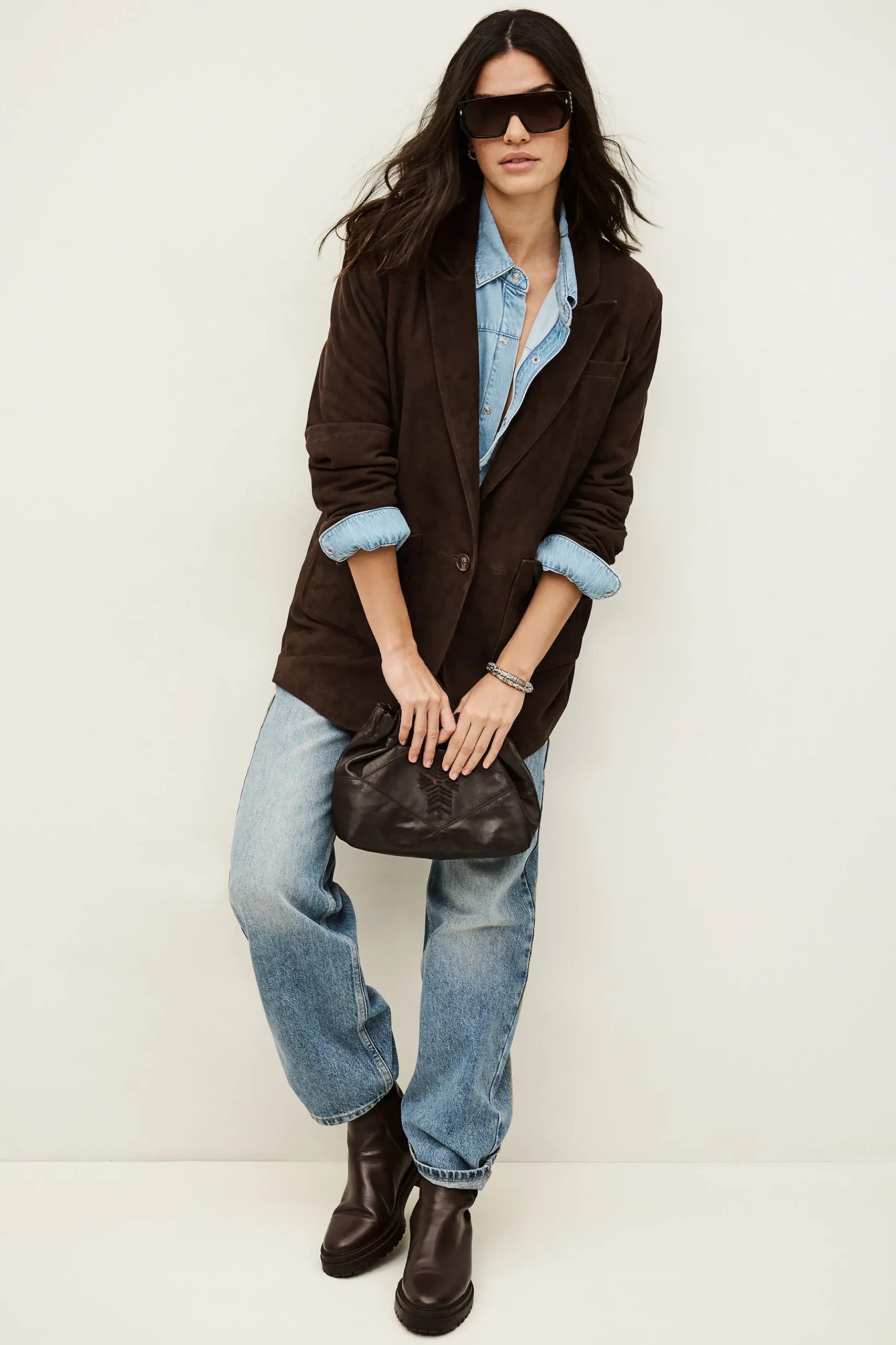 MOSTY blazer long tailleur