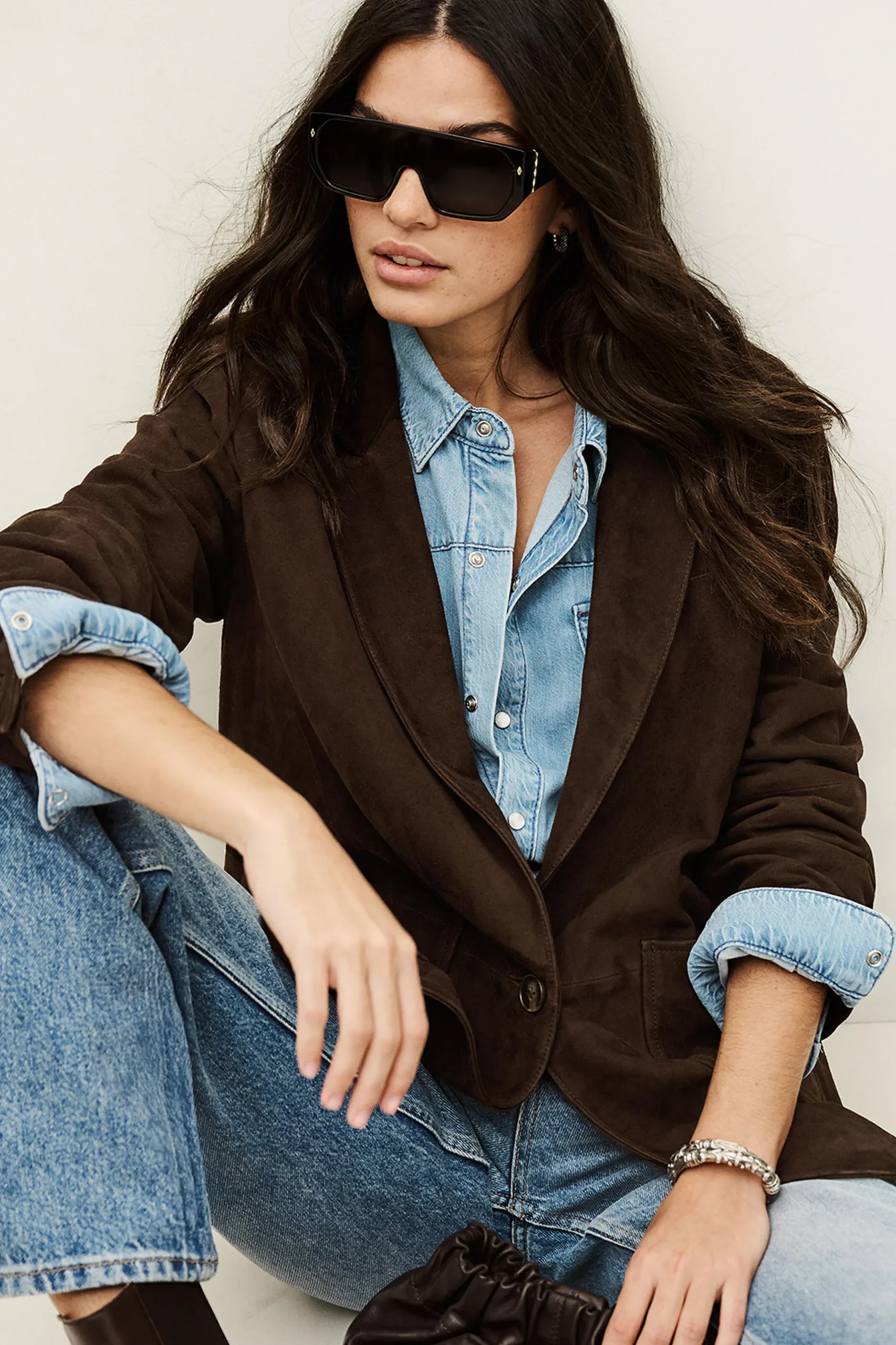 MOSTY blazer long tailleur