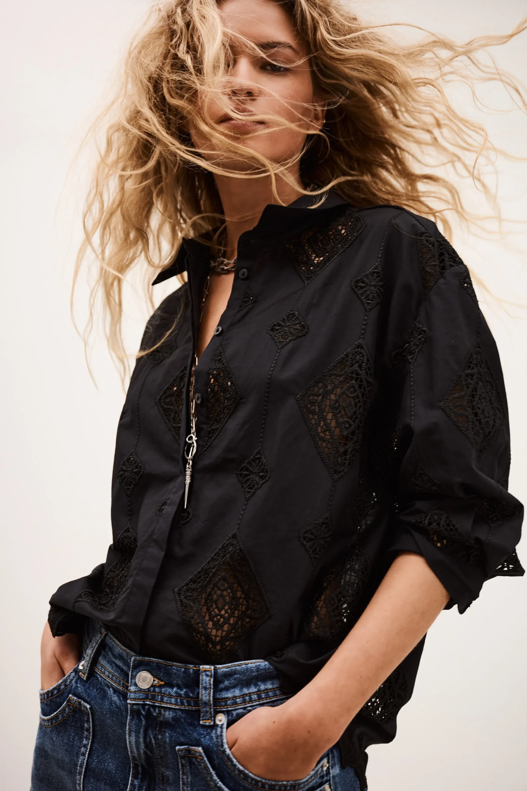 MURIEL chemise manches 3/4