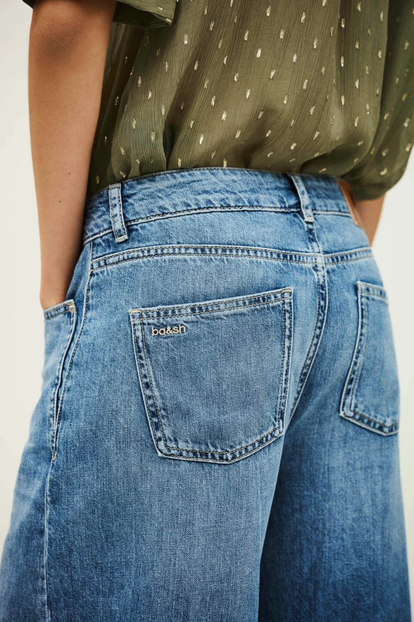 MUSC jean coupe large