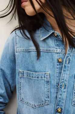 MYRELLA combinaison jean cargo