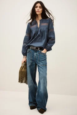 NAMI blouse loose dentelle