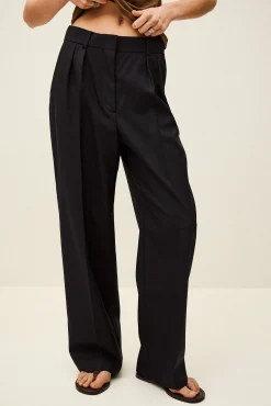 NANI pantalon large laine