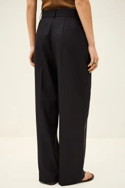 NANI pantalon large laine