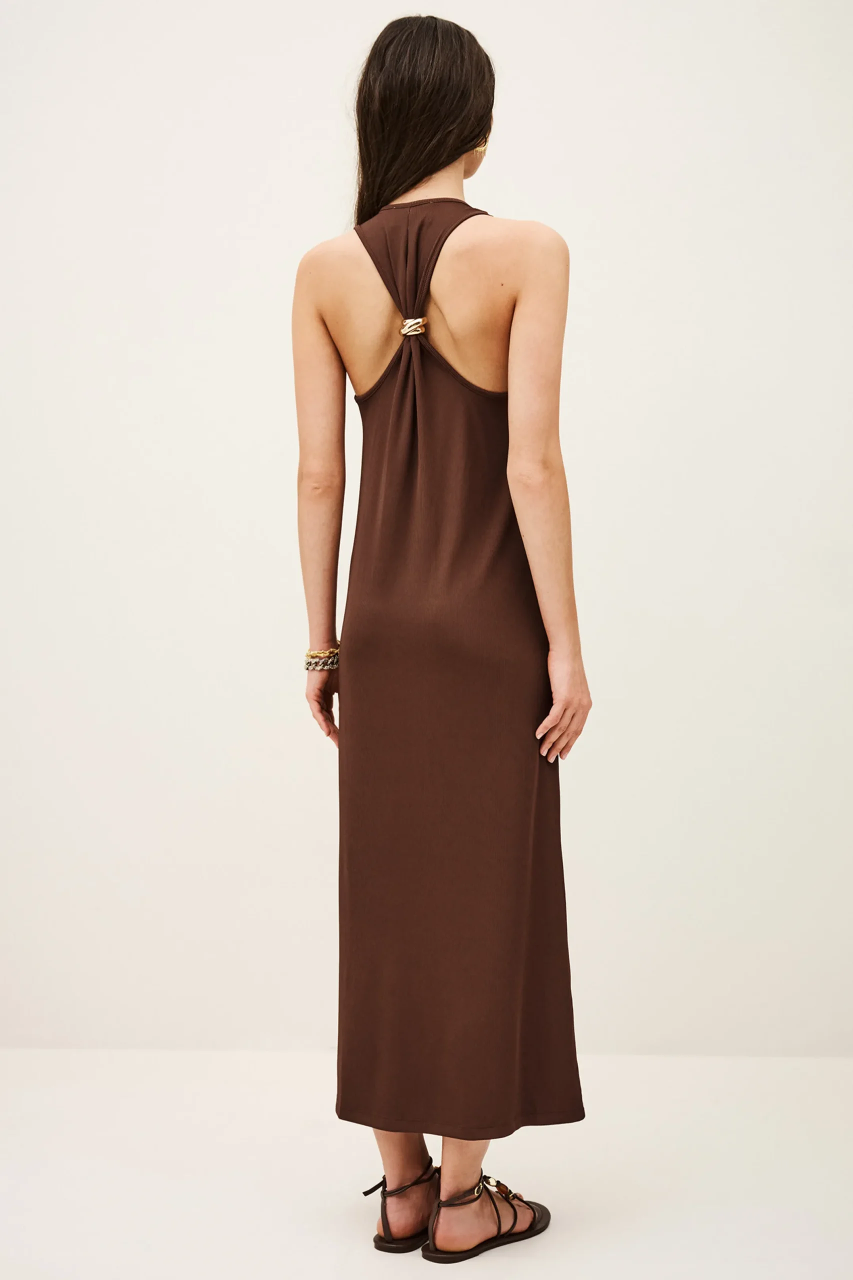 NAORA robe longue jersey