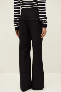 NIVES pantalon bootcut laine