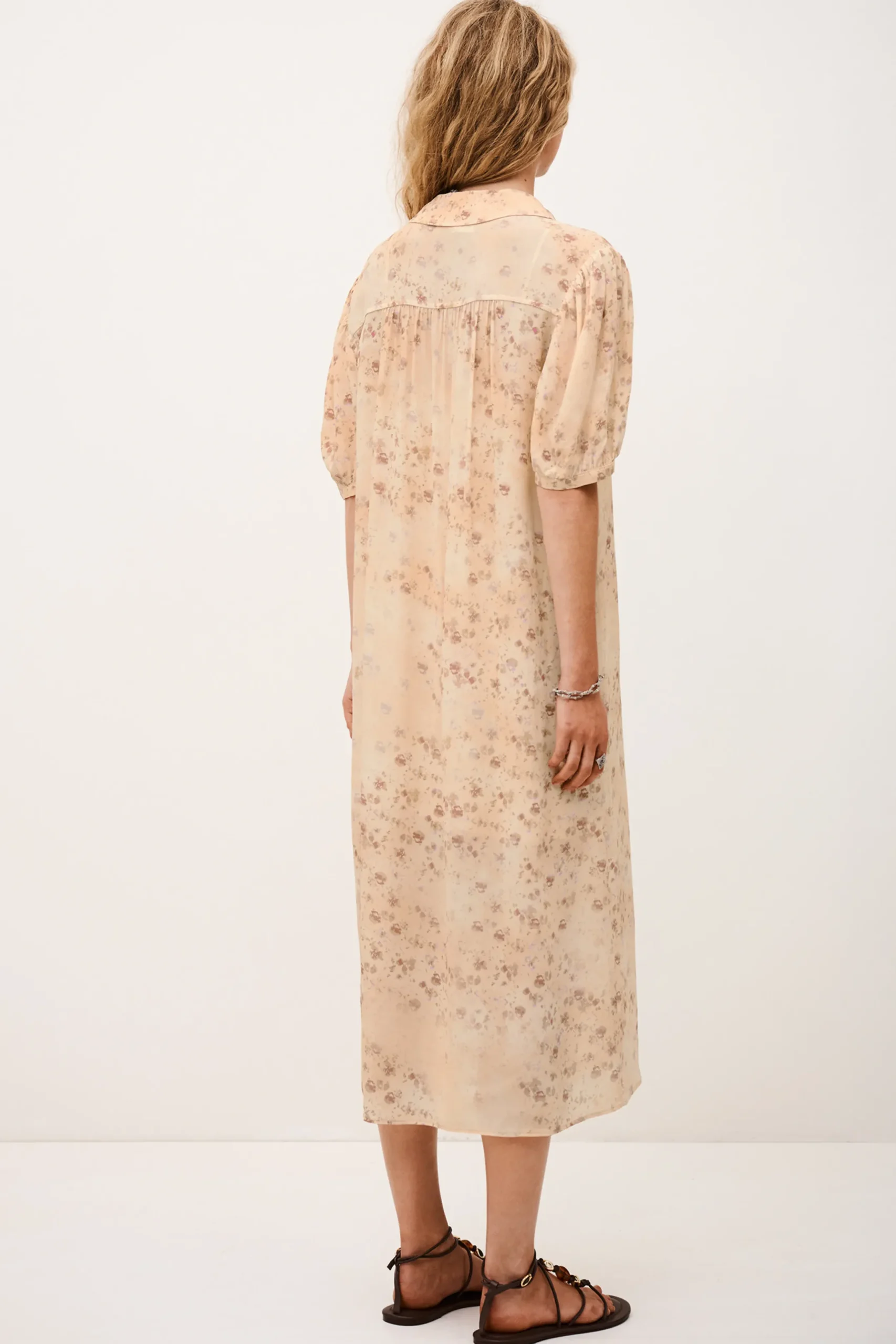 NORMA robe chemise midi