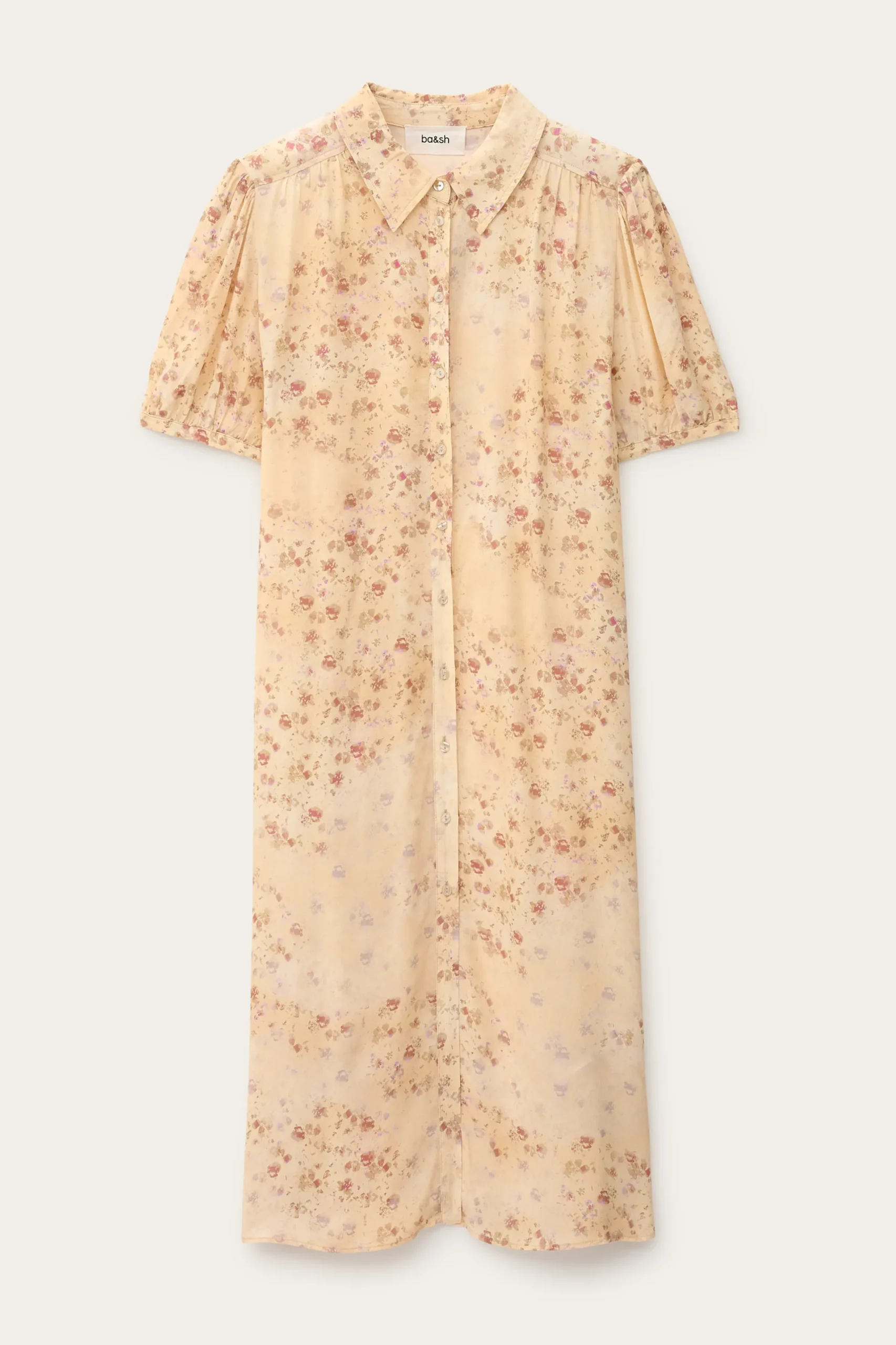 NORMA robe chemise midi