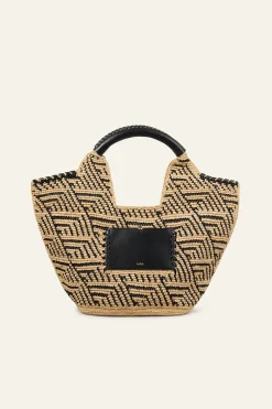 OPHELIA grand panier en raphia