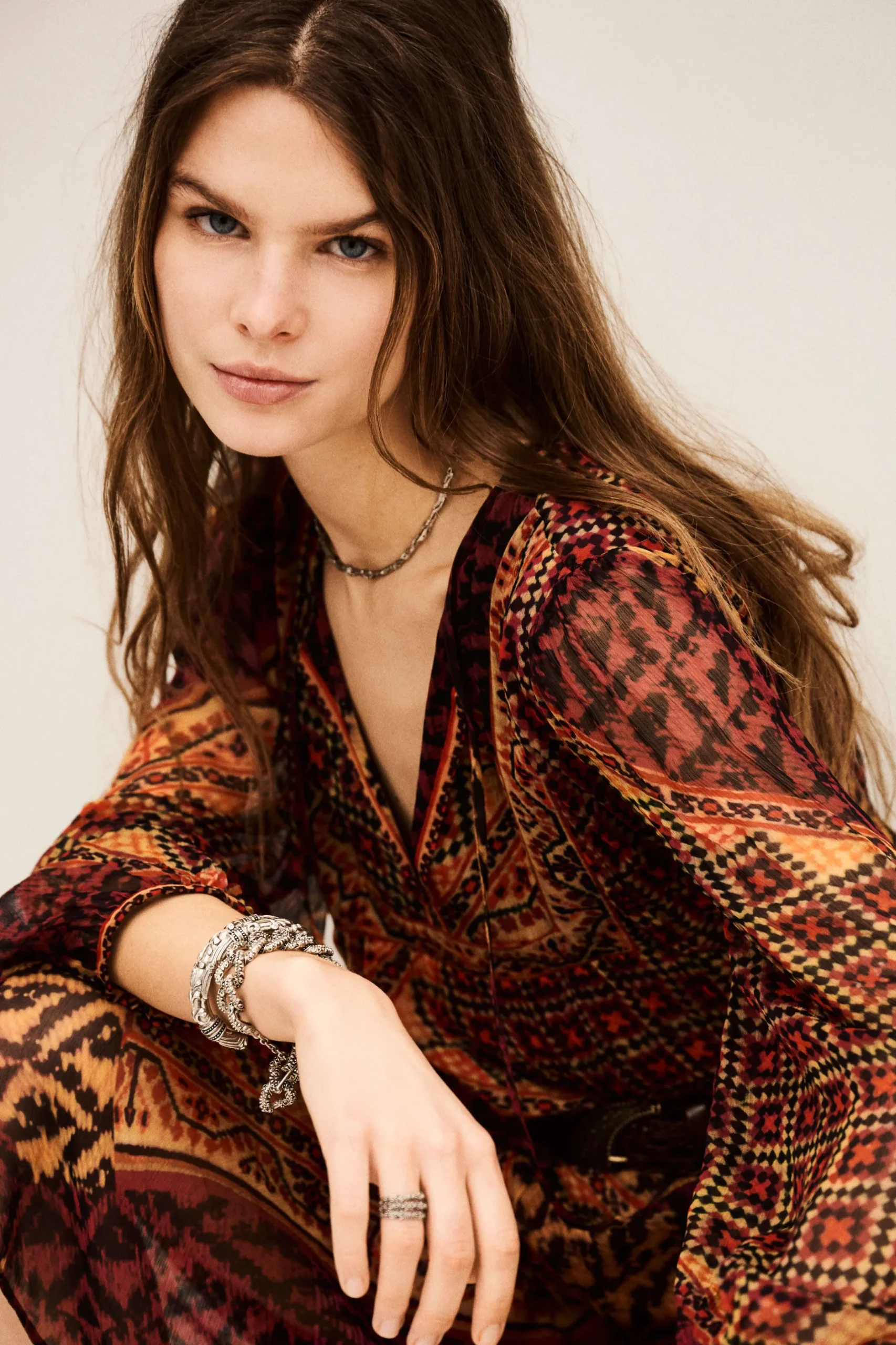 ORIA robe midi loose