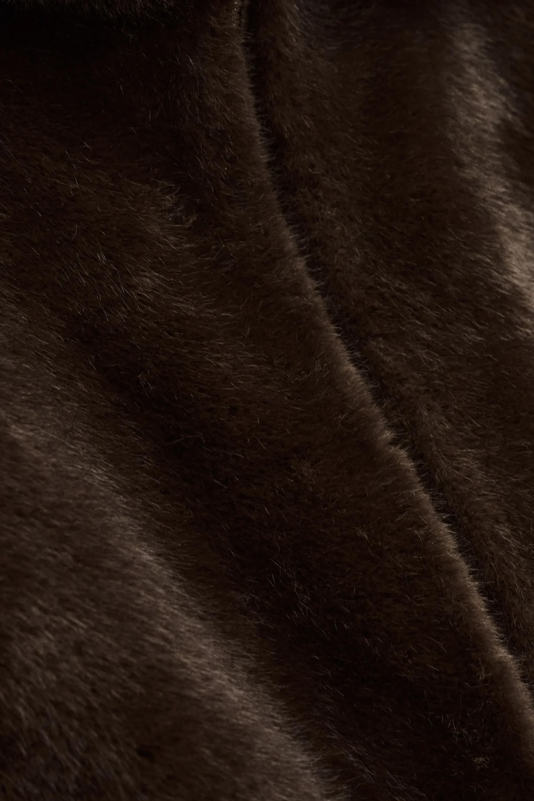 PANDY manteau fausse fourrure