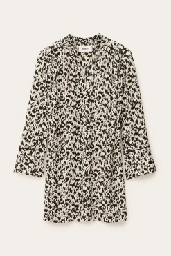 PERLA robe courte imprimée