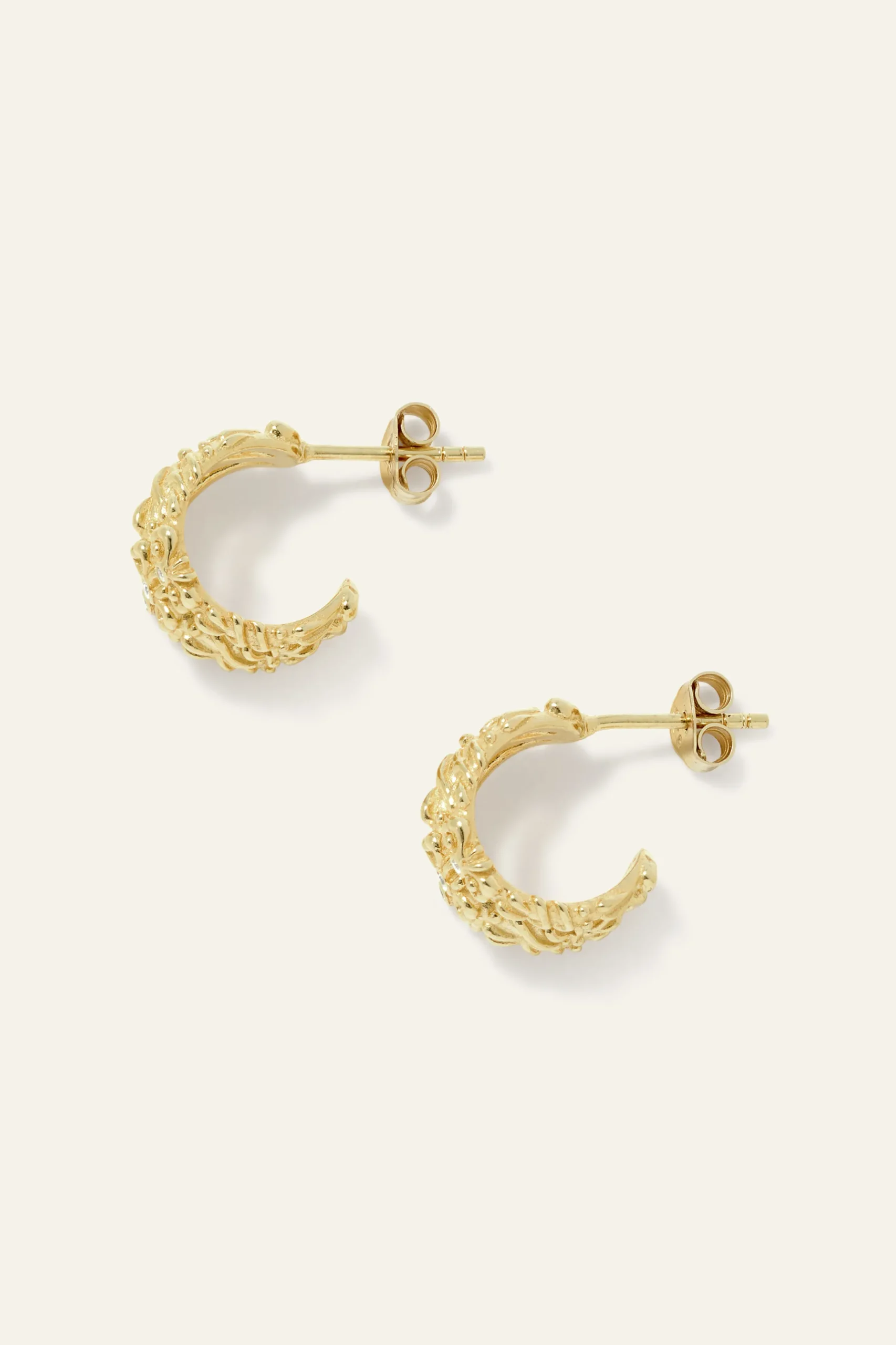 PERRINE boucles zircon