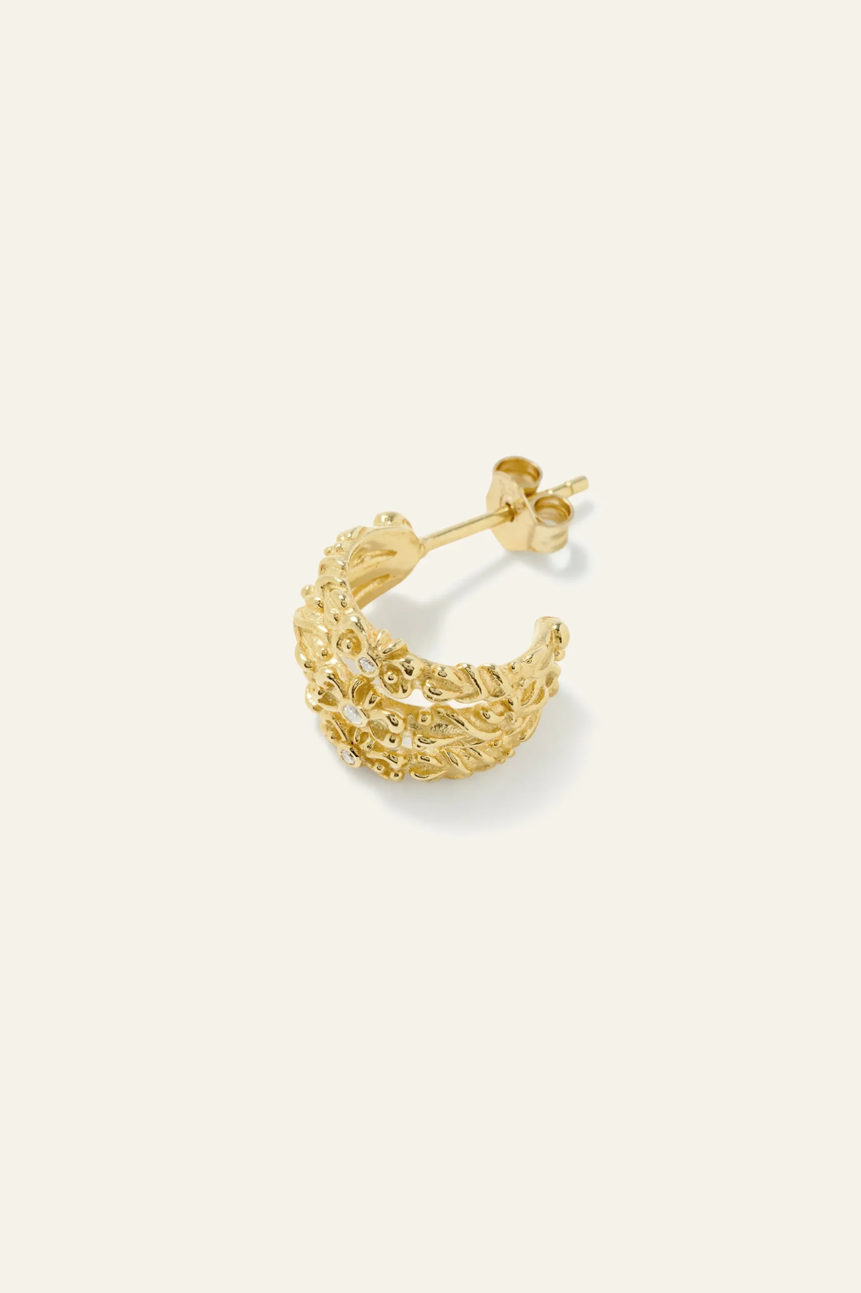 PERRINE boucles zircon