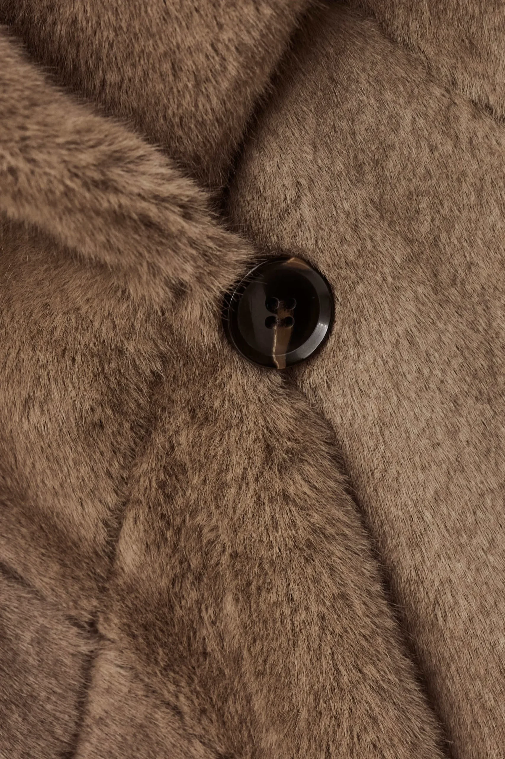 PINIE manteau fausse fourrure