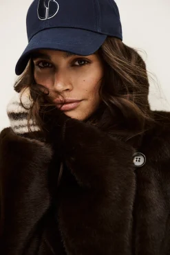 PINIE manteau fausse fourrure