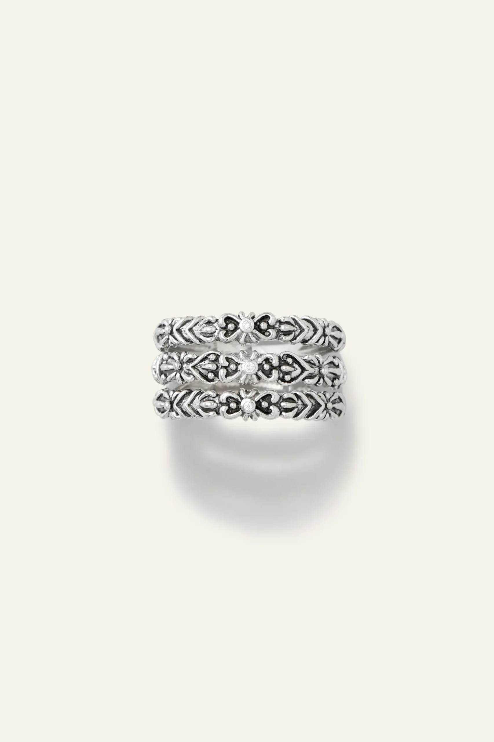 PRINCE bague anneau zircon