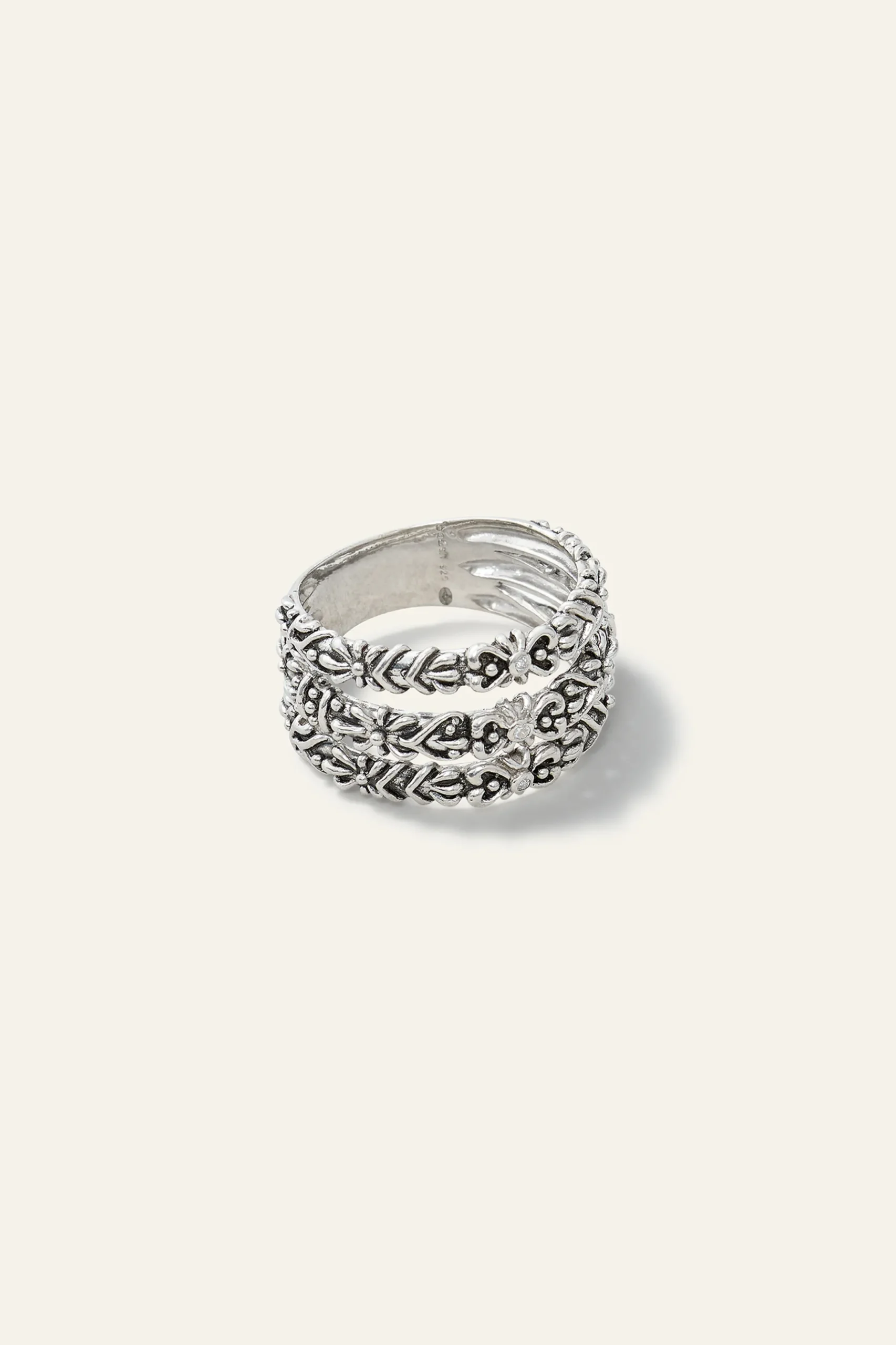 PRINCE bague anneau zircon