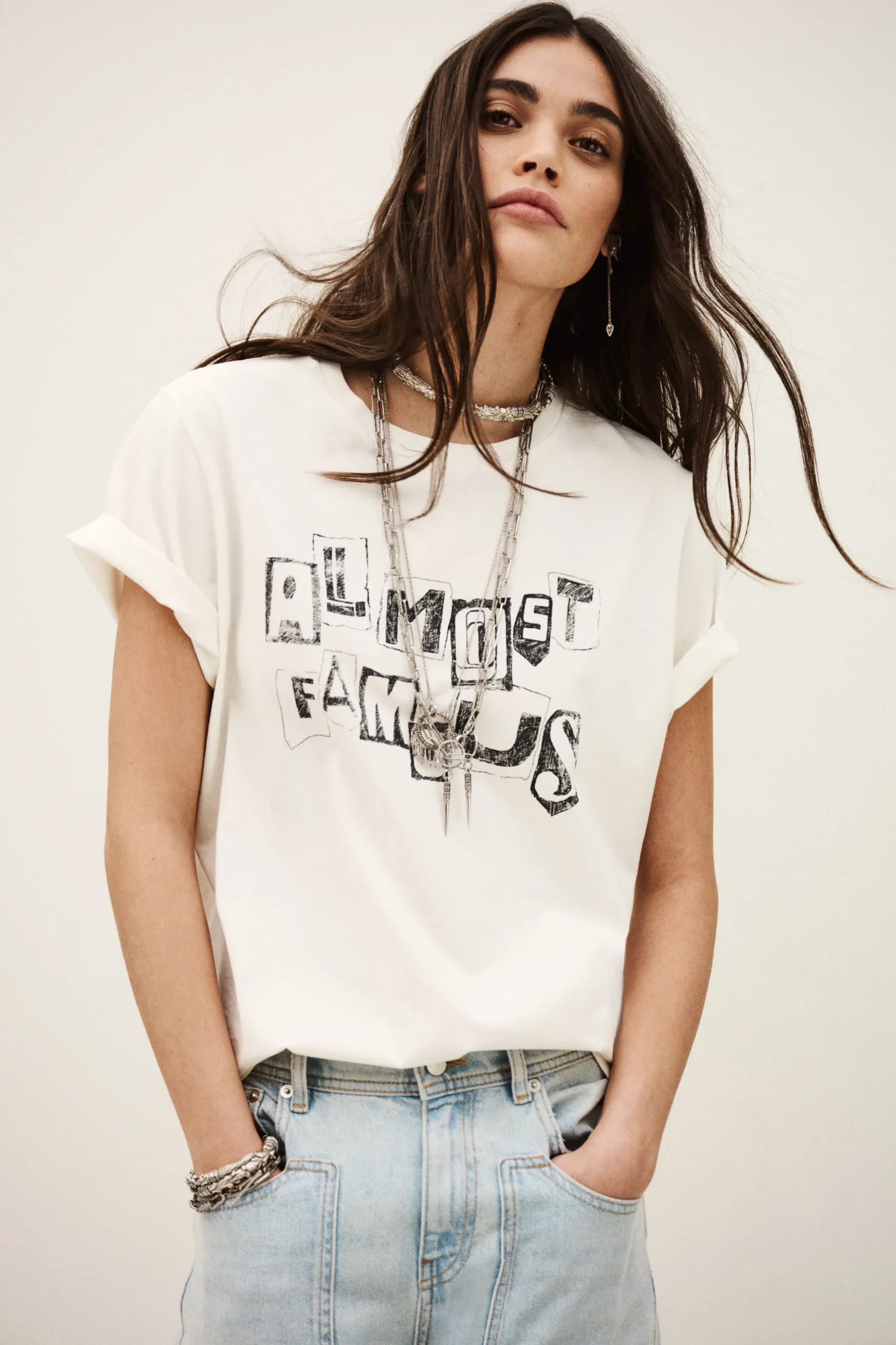 RALFA tee-shirt col rond