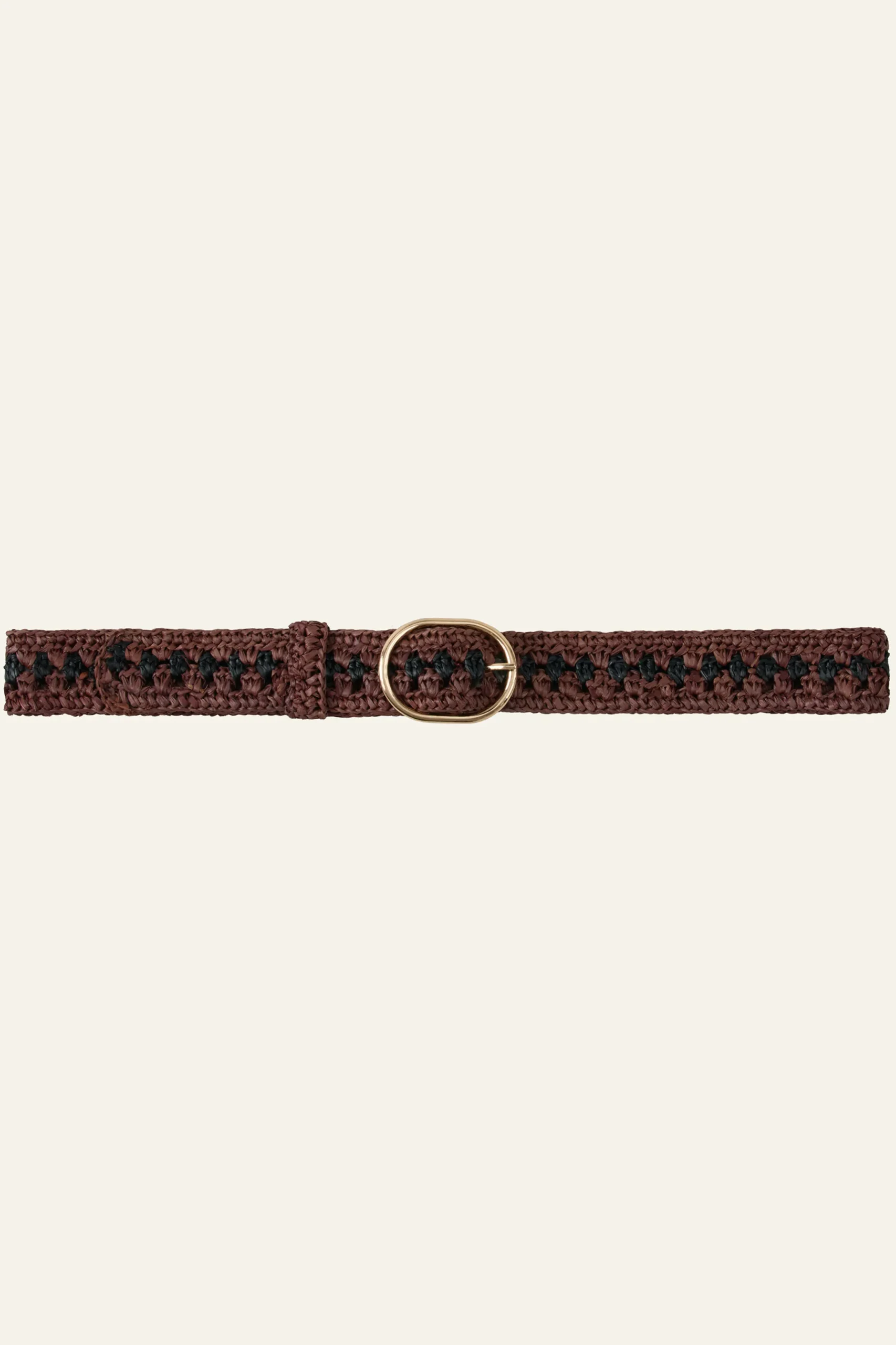 RAPHIA ceinture raphia tresse