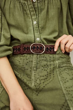RAPHIA ceinture raphia tresse