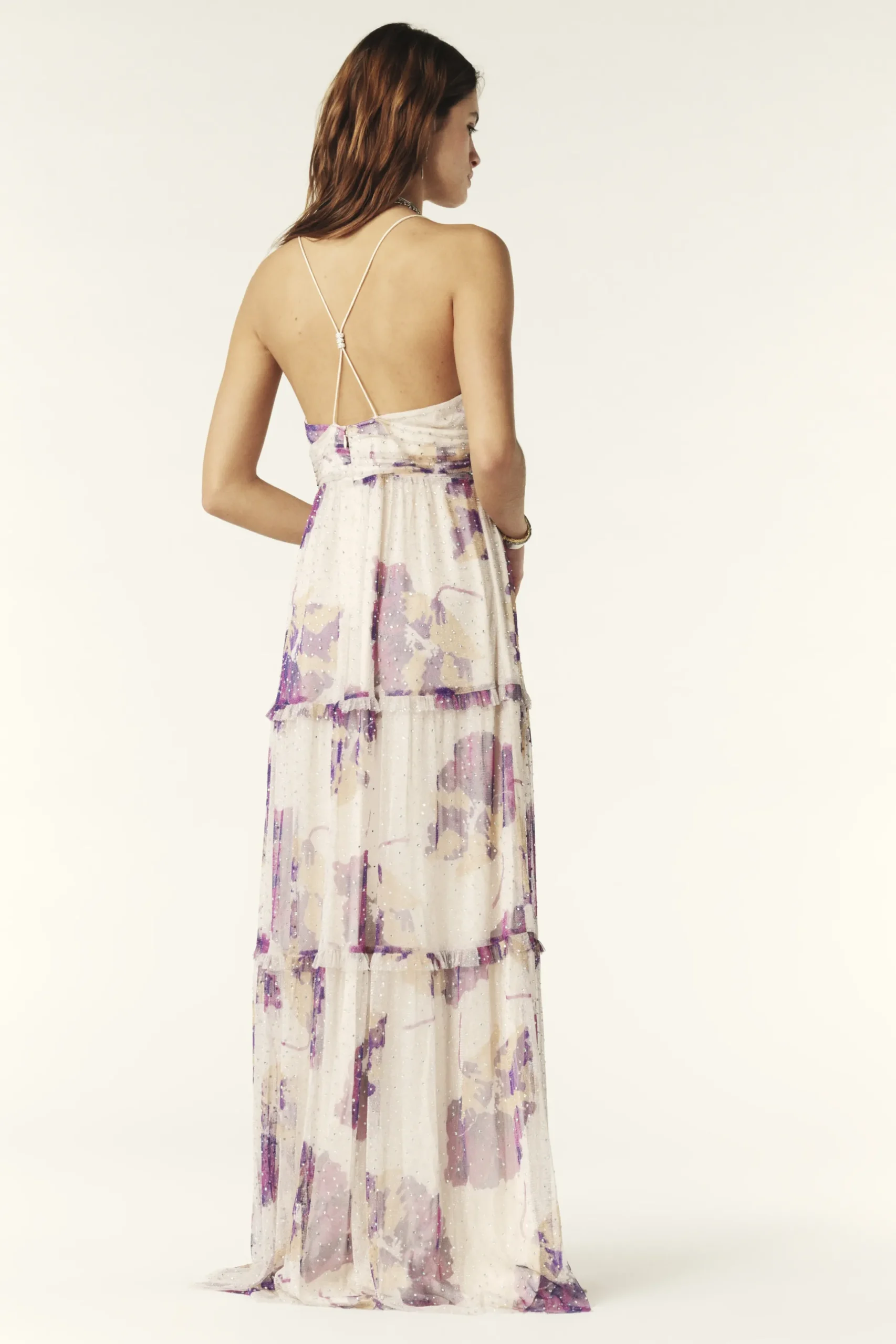 RINA robe maxi tulle
