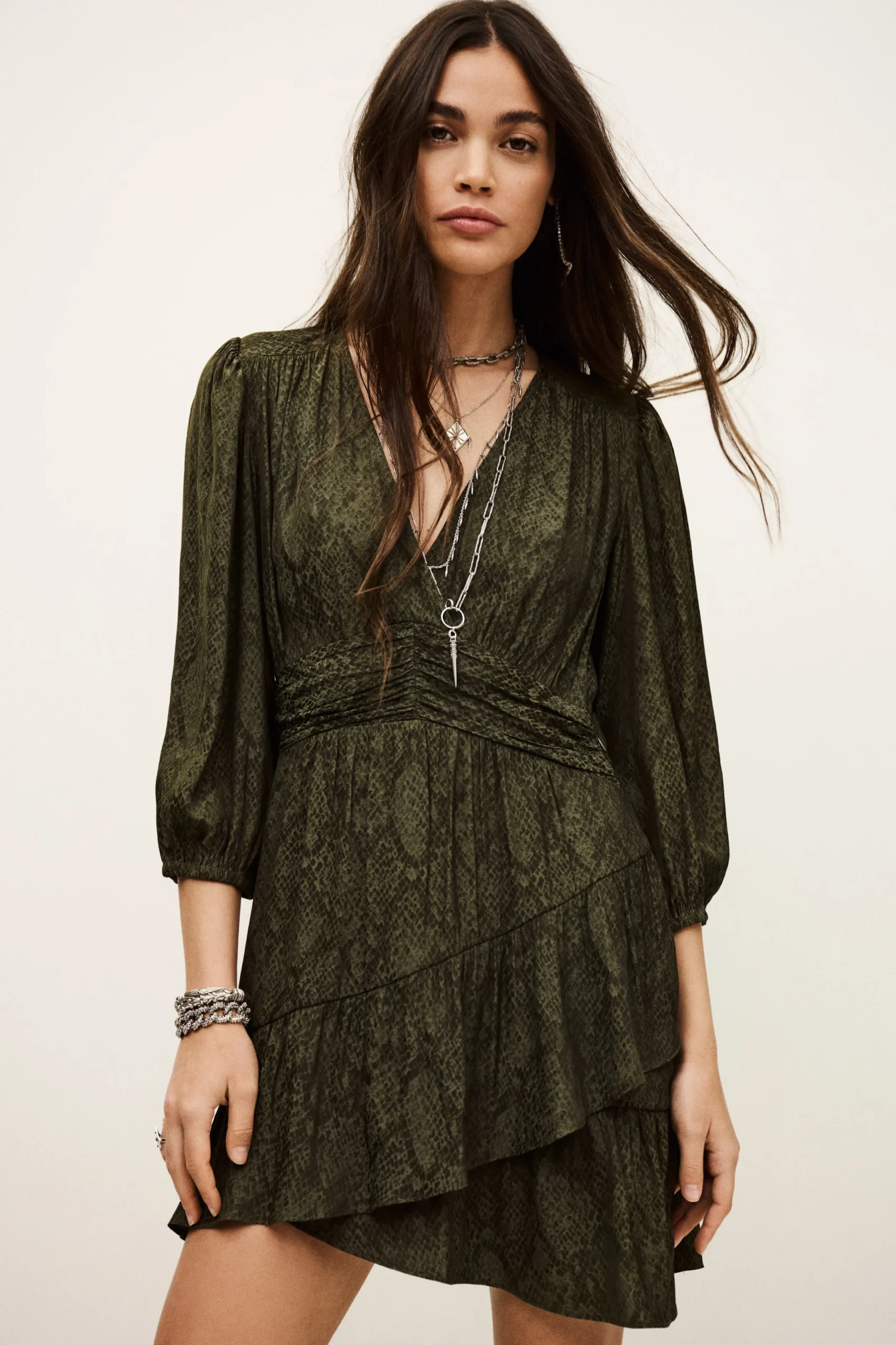 ROMEA robe courte imprimée