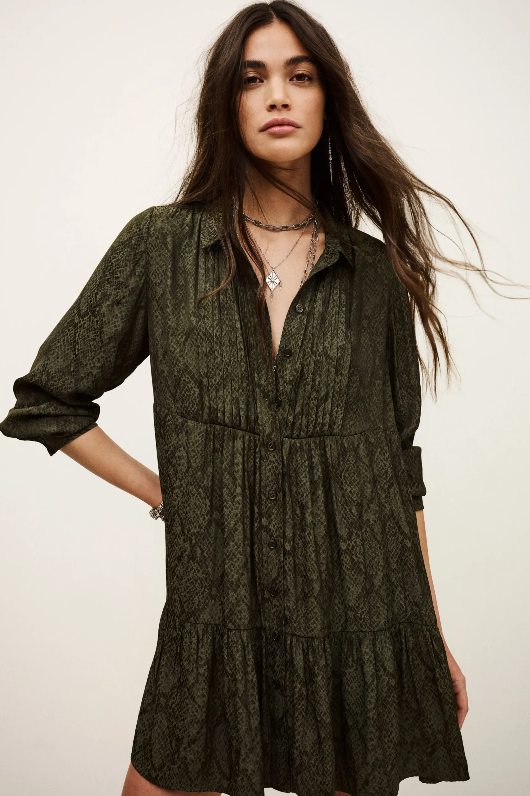 ROSYNA robe chemise courte
