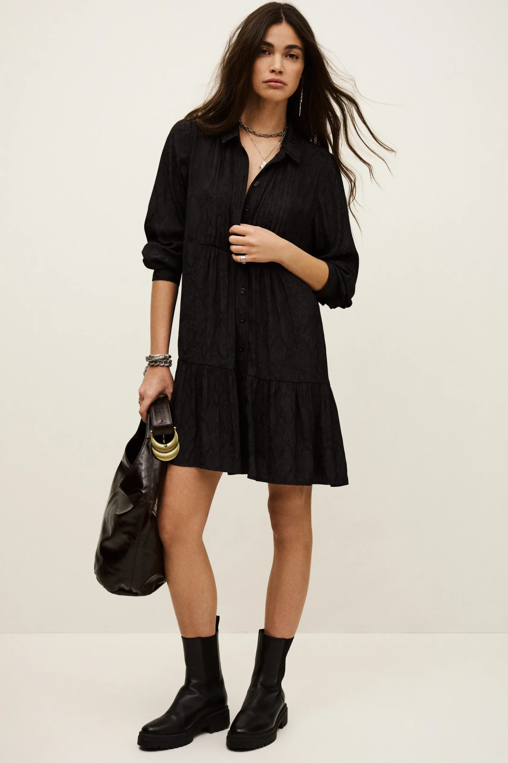 ROSYNA robe chemise courte