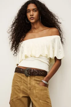 SALDA top épaules nues