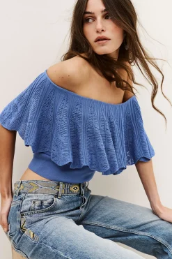 SALDA top épaules nues