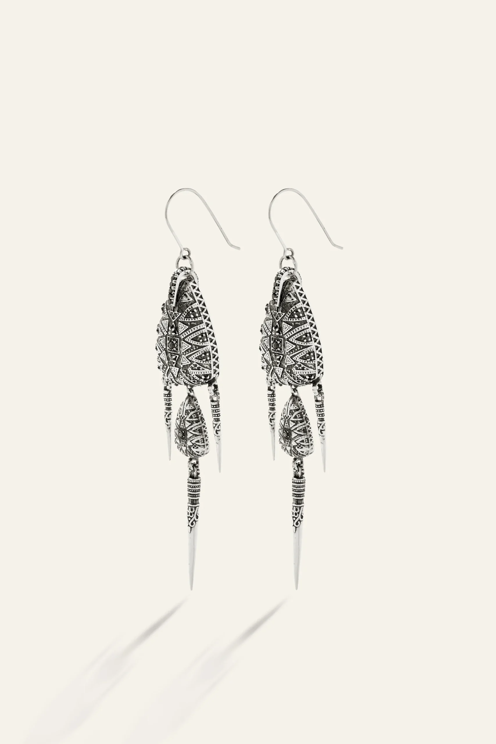 SAVY boucles d'oreilles en argent