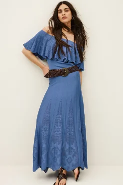 SERTA jupe longue maille
