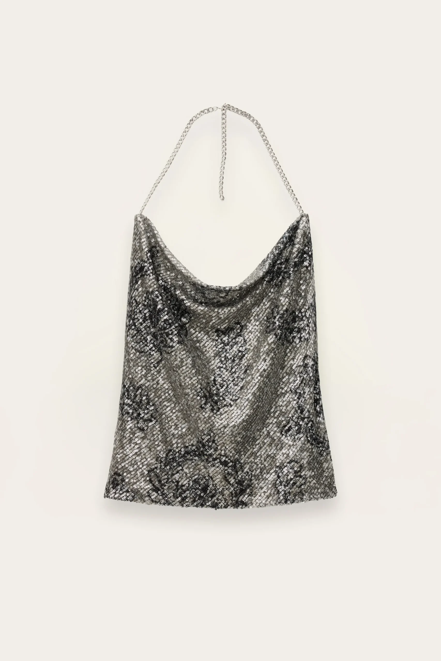 SIMONA top bénitier paillettes