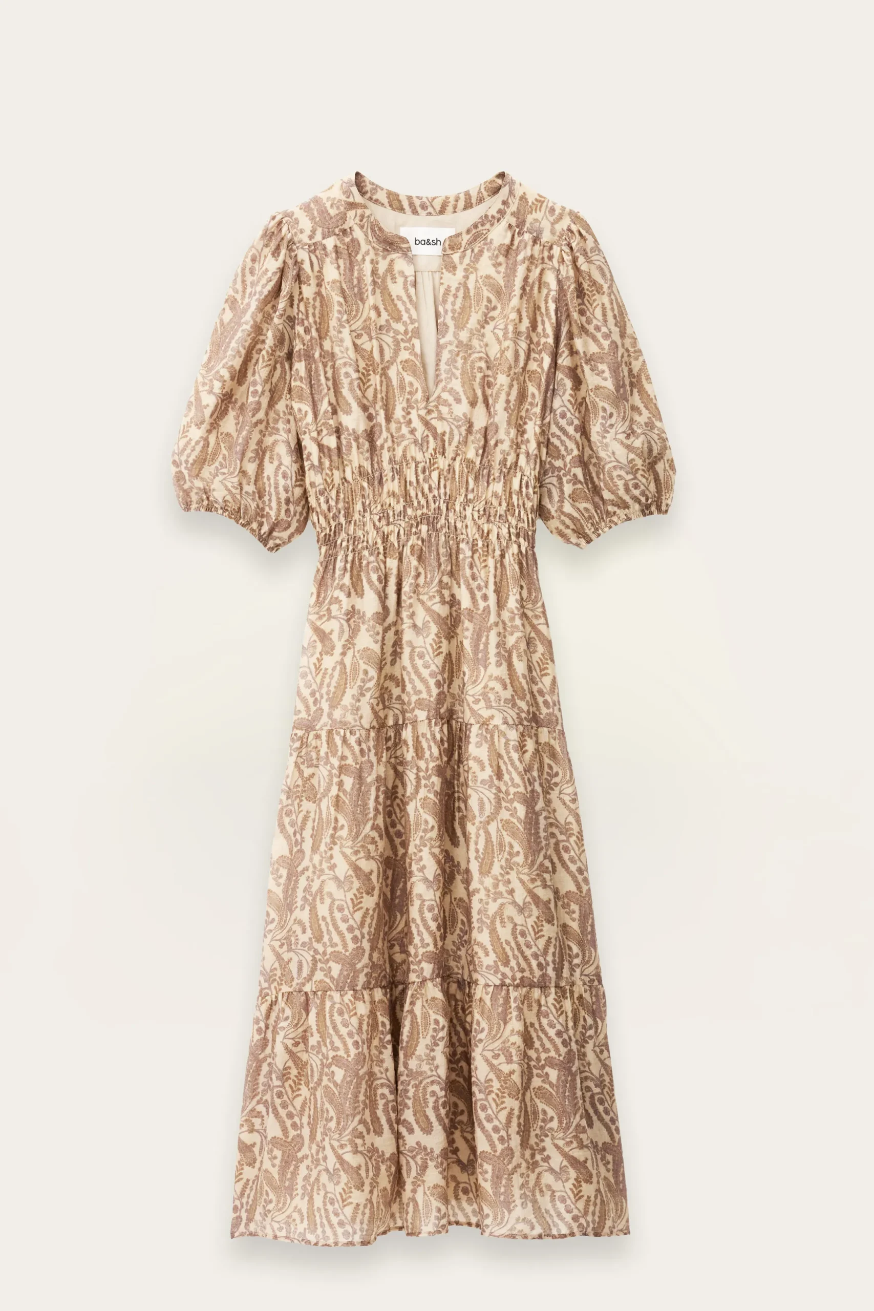 TANYSSA robe midi imprimée