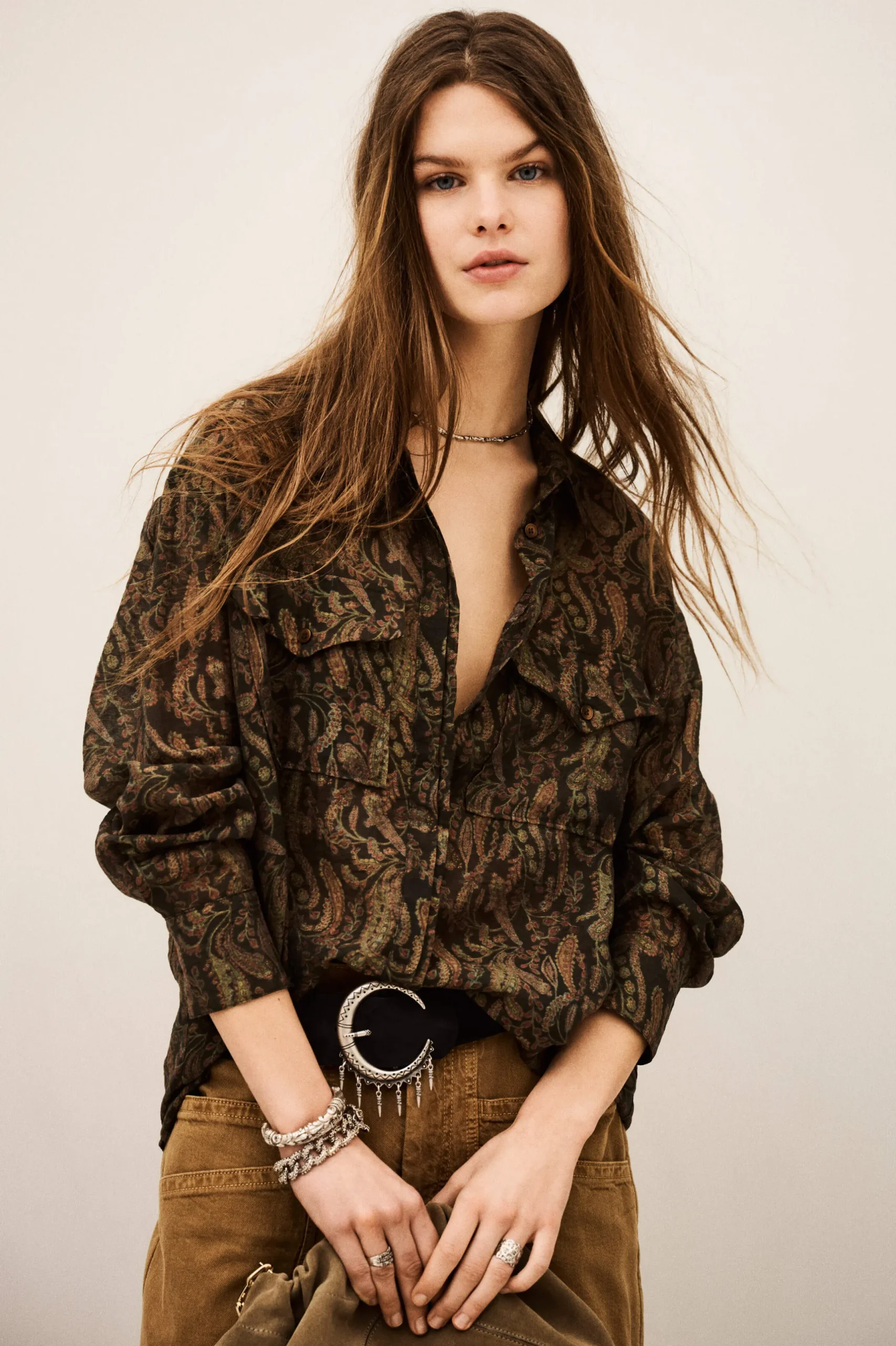 TAO chemise oversize bohème