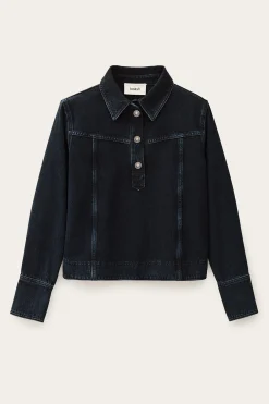 TAVY top denim droit