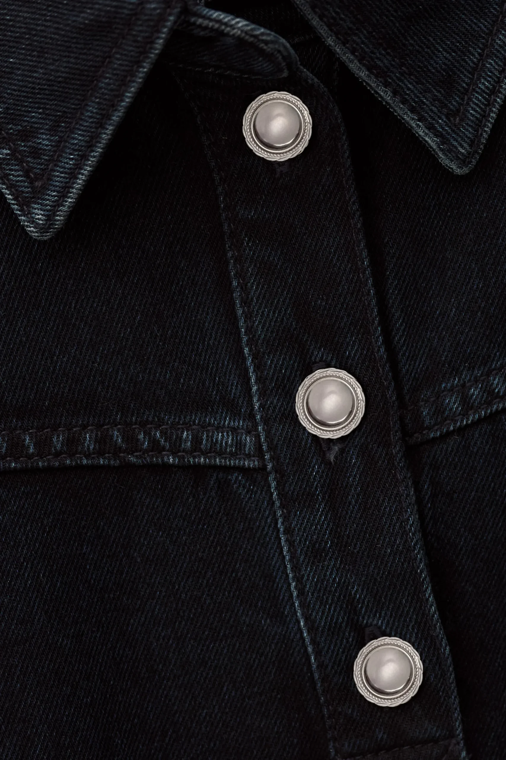 TAVY top denim droit