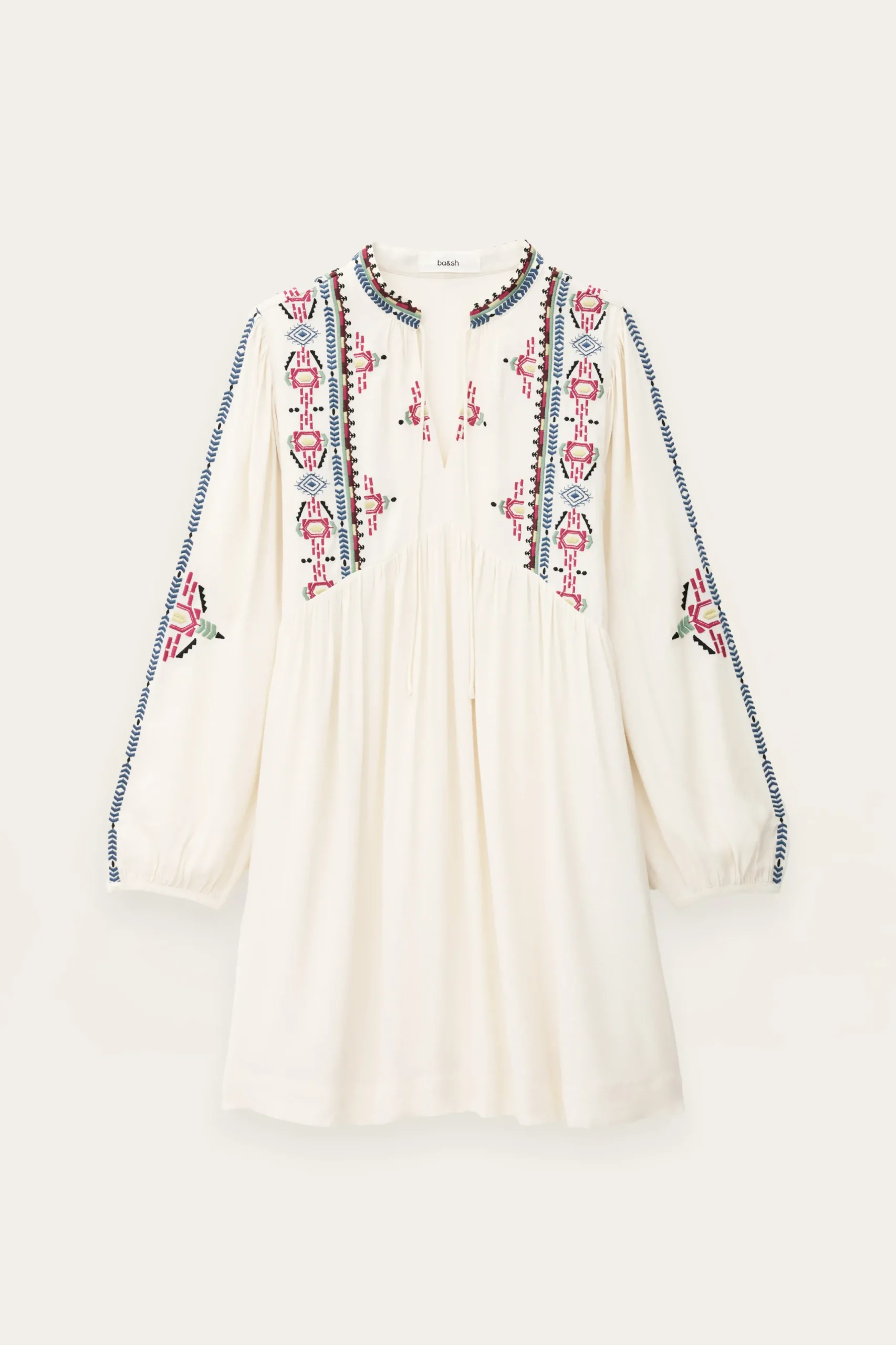 TELMA robe mini brodée
