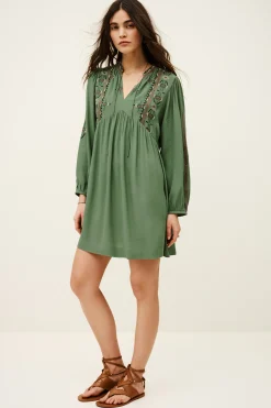 TELMA robe mini brodée