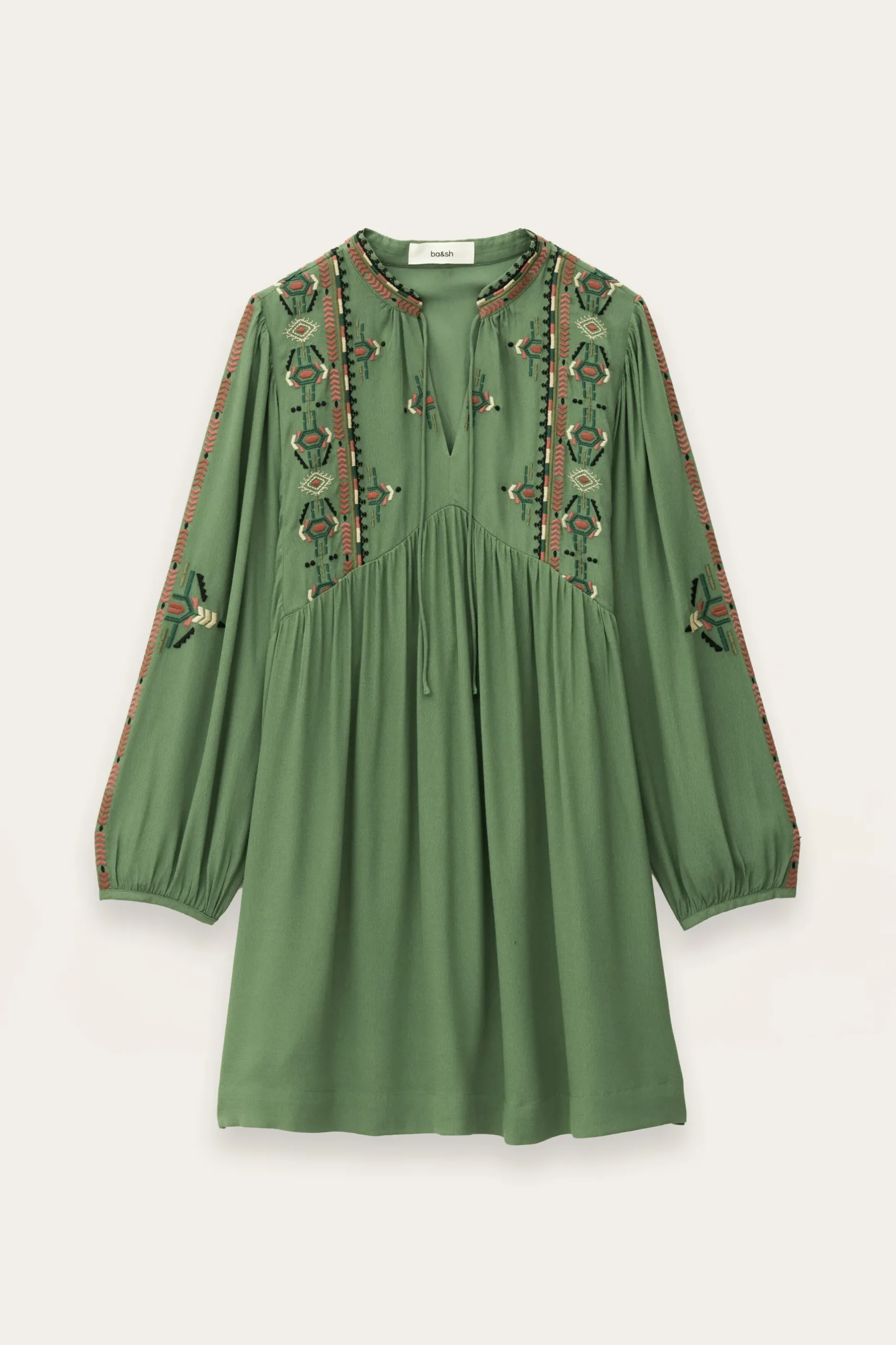 TELMA robe mini brodée